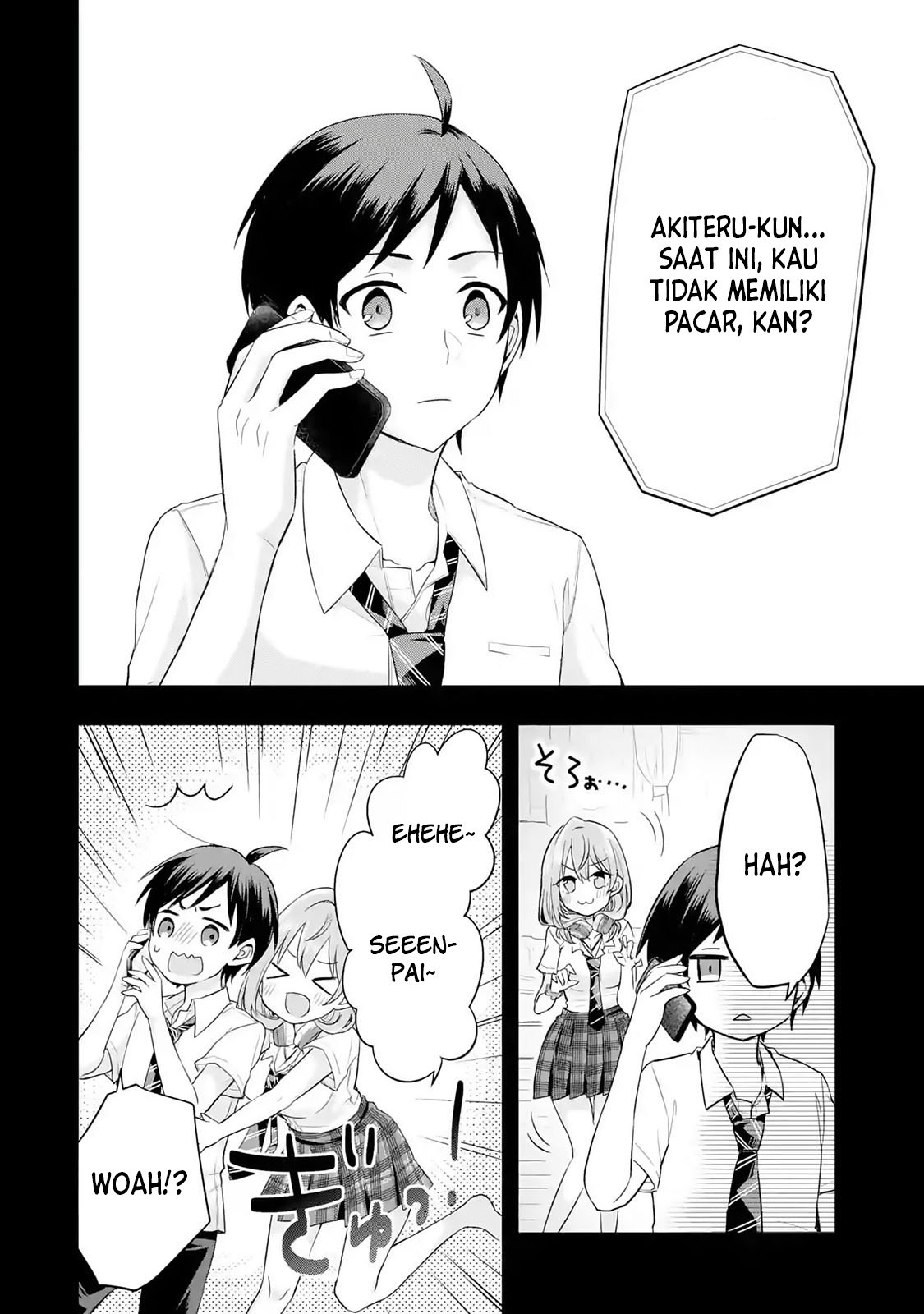 Tomodachi no Imouto ga Ore ni Dake Uzai Chapter 01.3 Gambar 4